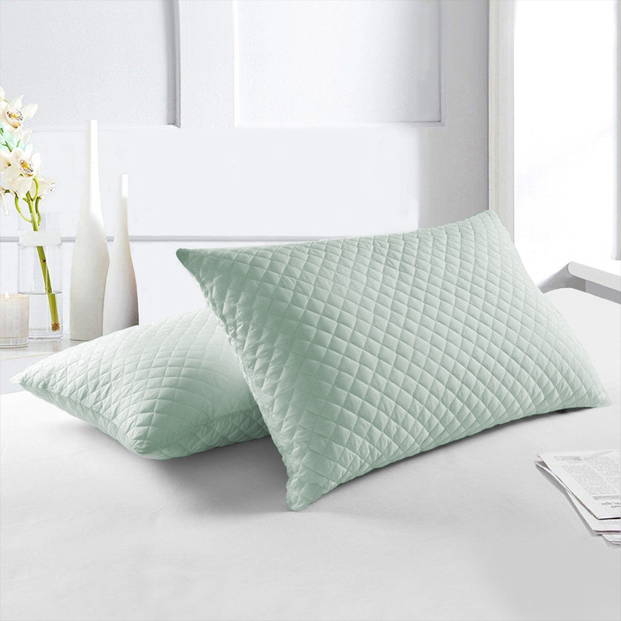 Vista 26 de Protector Almohada Acolchado 50cm*70cm - Color: Azul